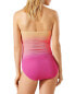 Фото #2 товара Tommy Bahama 299583 Island Cays One-Piece Swimsuit in Passion Pink Size 14