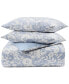 Silhouette Floral 3-Pc. Duvet Cover Set, Full/Queen, Created for Macy's