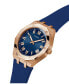 Фото #4 товара Часы Guess Men's Blue Silicone 42mm