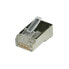 Фото #5 товара ROLINE Cat.5e Modular Plug - 8p8c - shielded - for Stranded Wire 10 pcs. - RJ-45 - Silver - 1 pc(s)