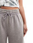 Фото #2 товара ASOS DESIGN heavyweight longline sweat shorts in acid grey wash