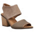 Фото #3 товара TOMS Majorca Block Heels Womens Brown Casual Sandals 10015092T