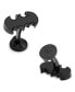 Stainless Steel Carbon Fiber Batman Cufflinks