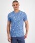 Фото #1 товара Men's Garden Floral Graphic Crewneck T-Shirt, Created for Macy's