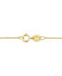 ფოტო #5 პროდუქტის Cultured Freshwater Pearl (8-9mm) Infinity 18" Lariat Necklace in 18k Gold-Plated Sterling Silver