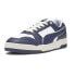 Фото #2 товара Puma Slipstream Lo Vintage Lace Up Mens Blue Sneakers Casual Shoes 39469301
