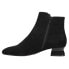 Фото #3 товара VANELi Pensee Square Toe Zippered Booties Womens Black Casual Boots PENSEE312248