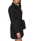 Фото #3 товара Women's Snap Zipper Club-Collar Coat