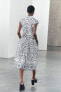 Фото #9 товара Платье с контрастной вышивкой — zw collection ZARA