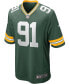 Фото #2 товара Men's Preston Smith Green Green Bay Packers Game Team Jersey