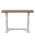 Фото #6 товара Wood Rustic Vintage-Inspired Console And Entry Table
