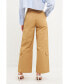 Фото #3 товара Women's Wide Leg Pocket Cargo Pants