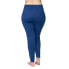 New Women's Under Control Everyday Plus-Size High-Waist Leggings 1X Navy Single