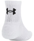 Фото #3 товара Men's Training Cotton 3-Pk. Moisture-Wicking Quarter Socks