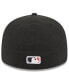 ფოტო #5 პროდუქტის Men's Black Baltimore Orioles 2023 City Connect Low Profile 59FIFTY Fitted Hat