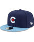 Фото #1 товара Big Boys Navy, Light Blue Chicago Cubs 2021 City Connect 9FIFTY Snapback Adjustable Hat