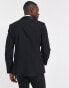 Selected Homme slim fit tux suit jacket in black