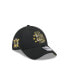 Фото #2 товара Men's Black San Diego Padres 2024 Armed Forces Day 39THIRTY Flex Hat