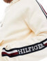 Фото #4 товара Tommy Hilfiger global stripe hoodie in cream