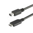 Фото #2 товара Кабель USB-C к Mini DisplayPort - 4K 60Гц - Черный - 1 м - USB Type-C - Mini DisplayPort - Мужской - Мужской - Прямой