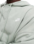 Фото #3 товара Nike Club french terry oversized hoodie in olive