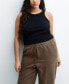 Фото #10 товара Women's 100% Linen Jogger Trousers