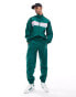 adidas Original 80s woven track top in collegiate green