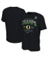 Фото #1 товара Men's Black Oregon Ducks 2024 Fiesta Bowl Champions Locker Room T-shirt