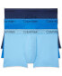 Фото #1 товара Men's 3-Pack Microfiber Stretch Low-Rise Trunk Underwear