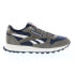 Мужские кожаные кроссовки Reebok Classic Leather GX4805 в зеленом цвете 9.5 - фото #1