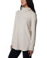 Фото #4 товара Women's Holly Hideaway Waffle Cowl-Neck Pullover Top