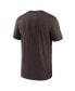 Фото #4 товара Men's Brown Cleveland Browns Icon Legend Performance T-shirt