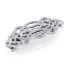 Фото #1 товара Silver-Tone Hair Barrette with Scroll Design