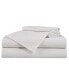 Фото #1 товара Linen and Eucalyptus Lyocell King Sheet Set, 1 Flat Sheet, 1 Fitted Sheet, 2 Pillowcases, Classic Linen Look, Modern Tencel Linen Blend For Moisture Wicking and Cooling, Soft and Breathable Sheets