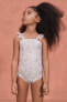 Фото #1 товара Print swimsuit with ruffles - limited edition