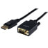 Фото #1 товара StarTech.com 6ft (1.8m) DisplayPort to VGA Cable - Active DisplayPort to VGA Adapter Cable - 1080p Video - DP to VGA Monitor Cable - DP 1.2 to VGA Converter - Latching DP Connector - 1.8 m - Displayport - VGA (D-Sub) - Male - Male - Straight