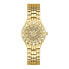 Фото #1 товара Guess Damen Armbanduhr Firework Kristallsteine gold 34 mm GW0602L2