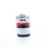 Фото #16 товара Fila T-1 Mid 1VT13037-150 Mens White Leather Lifestyle Sneakers Shoes 9