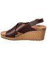 Фото #2 товара Papillio By Birkenstock Samira Narrow Leather Wedge Sandal Women's Brown 36