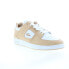 Фото #3 товара Lacoste Court Cage 124 1 SMA Mens Brown Leather Lifestyle Sneakers Shoes