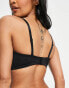 Pour Moi Definitions strapless bra in black