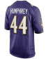 Men's Marlon Humphrey Purple Baltimore Ravens Game Team Jersey