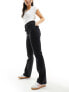 Фото #1 товара Stradivarius STR comfort fit straight leg jean in black