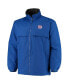 Men's Royal New York Giants Triumph Fleece Full-Zip Jacket