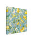 Фото #2 товара Danhui Nai Floursack Lemon Pattern Ib Canvas Art - 15" x 20"