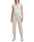 Фото #4 товара Women's High-Rise Stretch Twill Cargo Ankle Pants