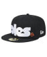 Фото #1 товара Men's Black Baltimore Orioles Checkered Undervisor 59FIFTY Fitted Hat