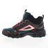 Фото #12 товара Fila Oakmont Trail Mid 1JM01680-361 Mens Green Leather Athletic Hiking Shoes 12