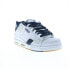 Фото #2 товара Globe Sabre GBSABR Mens White Leather Lace Up Skate Inspired Sneakers Shoes 13