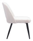 Фото #6 товара 32" Steel, Polyester Teddy Boho Dining Chair